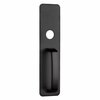 Brinks Commercial 1225 in L Matte Black Stainless Steel Pull Plate BC41016